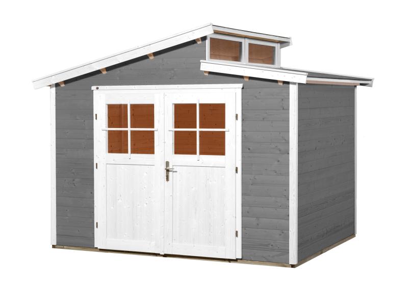 Weka Gartenhaus 226 Größe 3 grau