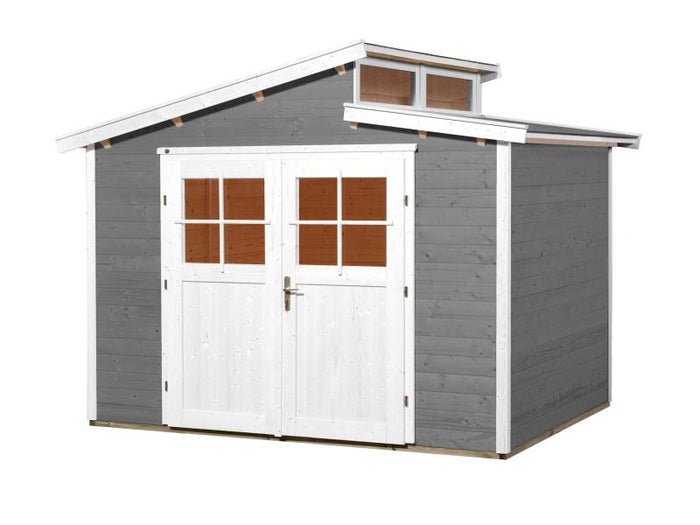 Weka Gartenhaus 226 Größe 3 grau