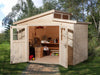 Weka Gartenhaus 226 Größe 3 natur