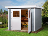 Weka Gartenhaus 227 Größe 2 grau