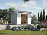 Weka Gartenhaus 228 grau 21 mm