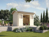 Weka Gartenhaus 228 natur 21 mm