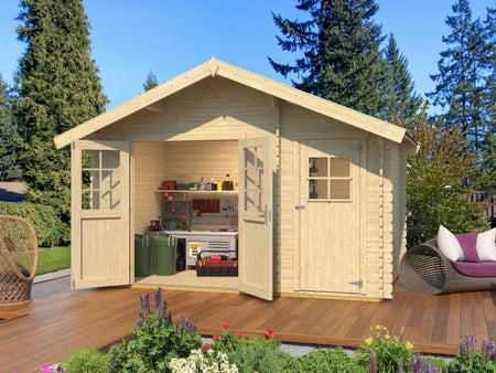 Weka Gartenhaus 253 Gr. 1 natur