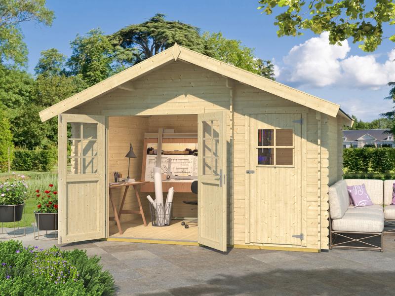 Weka Gartenhaus 253 Gr. 2 natur