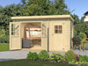Weka Gartenhaus 254 Gr. 2 natur