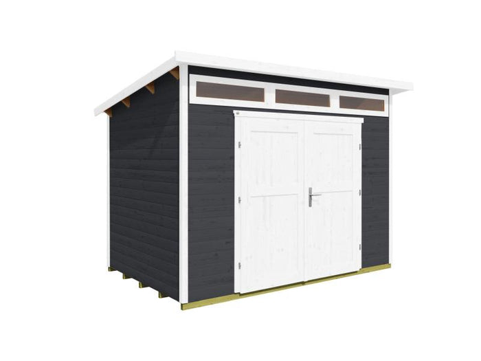 Weka Gartenhaus 264 Gr. 3 21 mm anthrazit