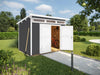 Weka Gartenhaus 264 Gr. 3 21 mm grau