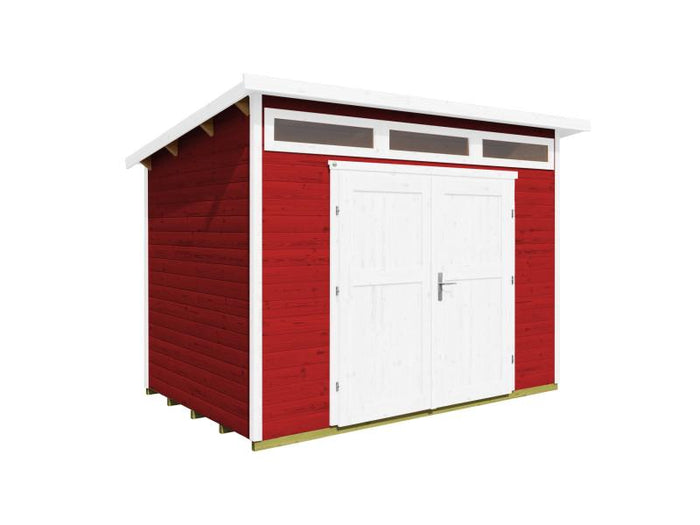 Weka Gartenhaus 264 Gr. 3 21 mm schwedenrot