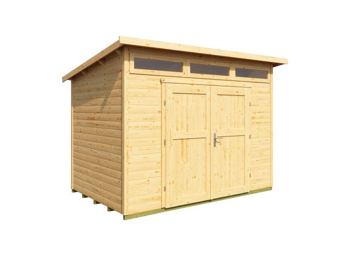 Weka Gartenhaus 264 Gr. 4 21 mm natur