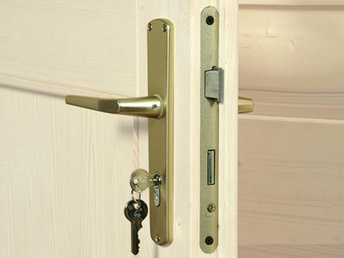 Weka Gartenhaus 264 Gr. 4 21 mm natur