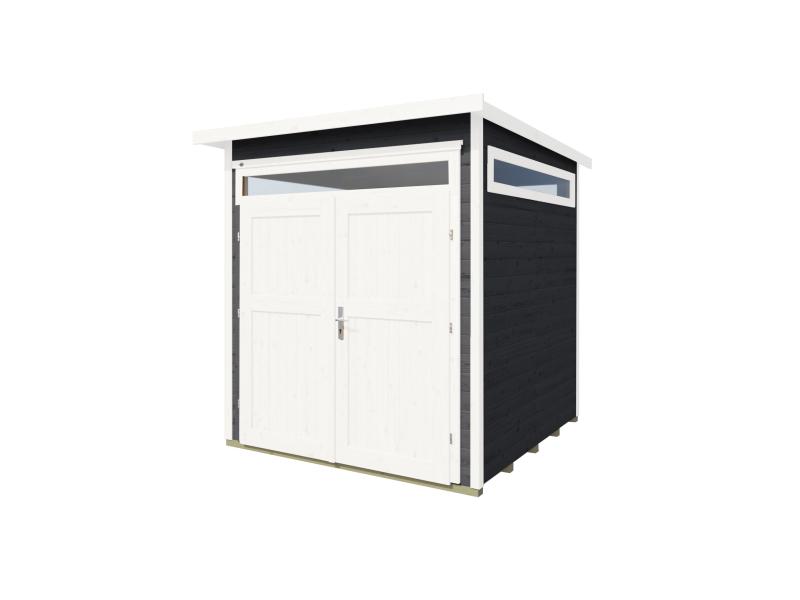 Weka Gartenhaus 265 Gr. 1 21 mm anthrazit