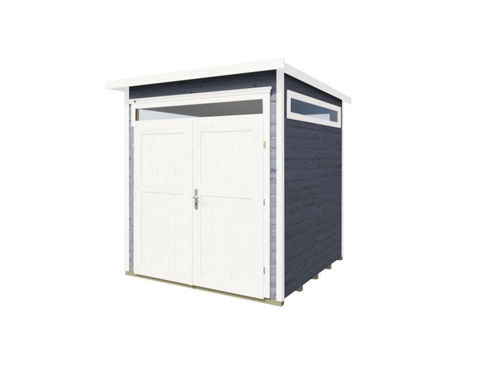 Weka Gartenhaus 265 Gr. 1 21 mm grau