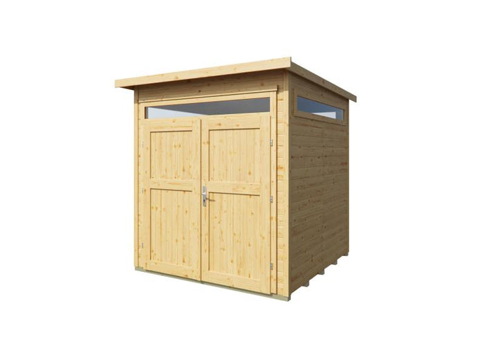 Weka Gartenhaus 265 Gr. 1 21 mm natur