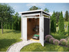 Weka Gartenhaus 265 Gr. 2 21 mm anthrazit