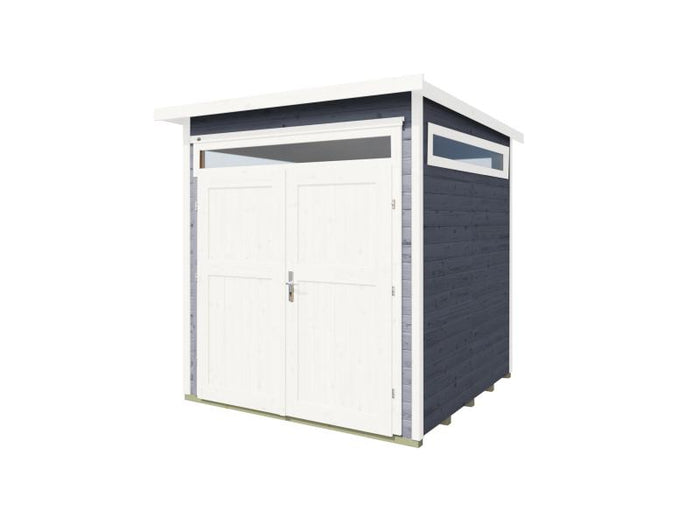 Weka Gartenhaus 265 Gr. 2 21 mm grau