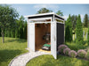 Weka Gartenhaus 265 Gr. 3 21 mm anthrazit