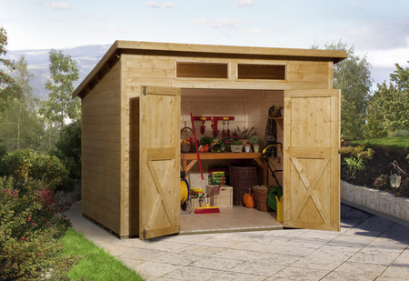 Weka Gartenhaus 325 A Größe 1 lasiert