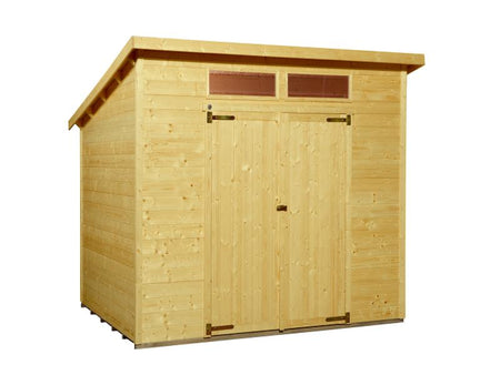 Weka Gartenhaus 325 A Größe 2 Eiche hell