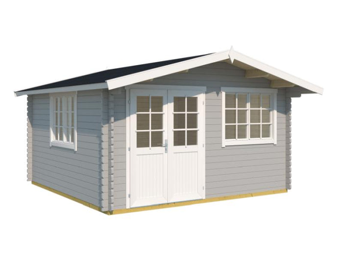 Weka Gartenhaus 401 Gr. 2 hellgrau 40 mm