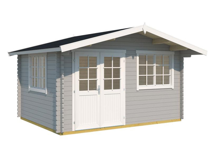Weka Gartenhaus 401 Gr.1 hellgrau 40 mm