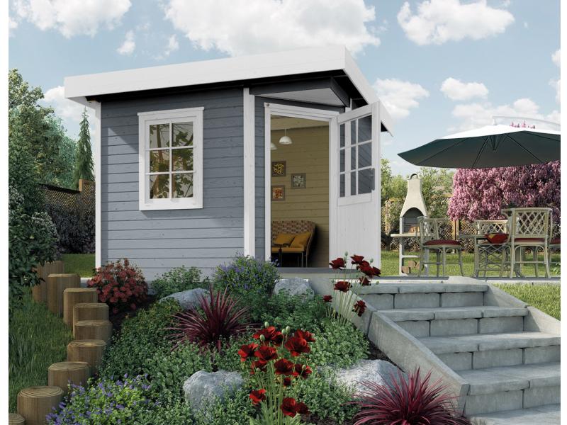 Weka Gartenhaus 5-Eck-Haus 213 Gr 1 grau