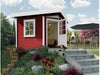 Weka Gartenhaus 5-Eck-Haus 213 Gr 1 schwedenrot