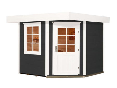 Weka Gartenhaus 5-Eck-Haus 213 Gr 1 anthrazit