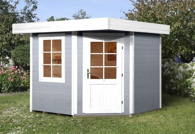 Weka Gartenhaus 5-Eck-Haus 213 Gr 2 grau