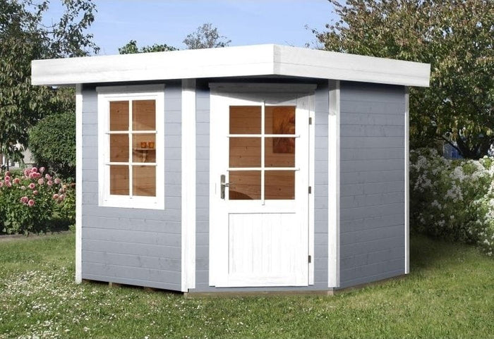 Weka Gartenhaus 5-Eck-Haus 213 Gr 2 grau