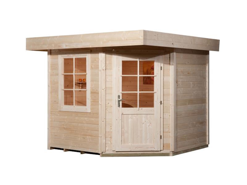 Weka Gartenhaus 5-Eck-Haus 213 Gr 2 natur