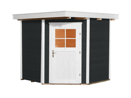 Weka Gartenhaus 5-Eck-Haus 229 Gr 1 anthrazit