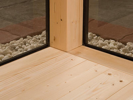 Weka Gartenhaus Cubilis 2.0 Gr. 2 45 mm natur
