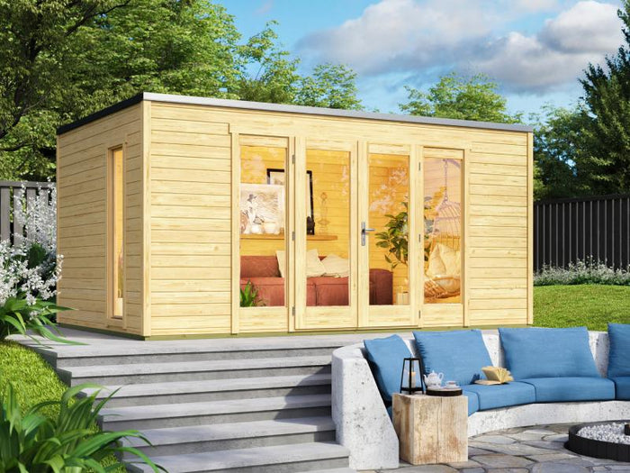 Weka Gartenhaus P 285 Gr. 2 naturbelassen 28 mm