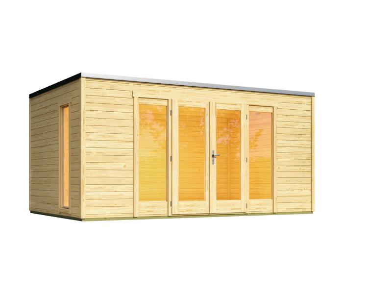 Weka Gartenhaus P 285 Gr. 2 naturbelassen 28 mm