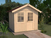 Weka Gartenhaus Schwedenhaus 410 Gr. 1 natur