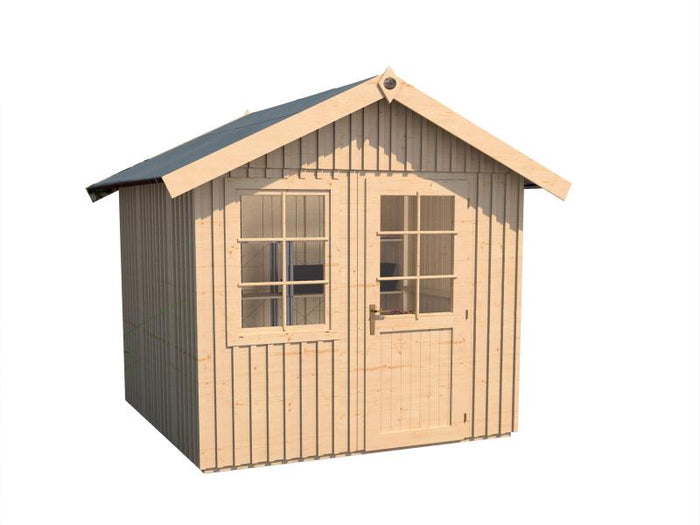 Weka Gartenhaus Schwedenhaus 410 Gr. 1 natur