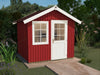 Weka Gartenhaus Schwedenhaus 410 Gr. 1 schwedenrot