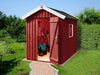 Weka Gartenhaus Schwedenhaus Größe 1 schwedenrot
