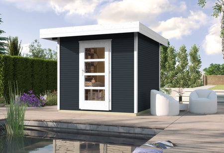 Weka Gartenhaus wekaLine 172 Größe 3 anthrazit