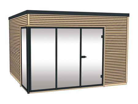 Weka Gartenhaus wekaLine 412 Größe 1 45 mm Premium