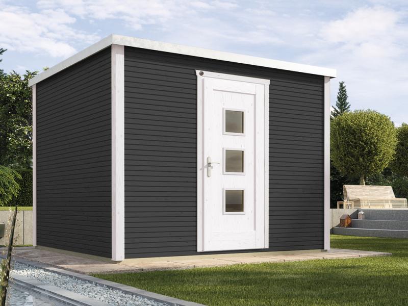Weka Gartenhaus wekaLine 413 Gr 2 anthrazit