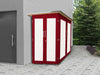 Weka Gartenschrank Geräteschrank Garten [Q] schwedenrot