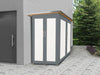 Weka Gartenschrank Geräteschrank Garten [Q] grau