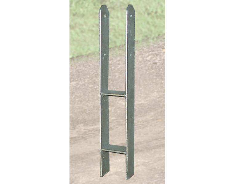 Weka H-Anker-Set 9 x 9 x 60 cm 12 St.