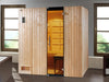 Weka Infrarot-Sauna-Kombikabine Uppsala mit Flächenstrahlern und Saunaofen 3,6 kW