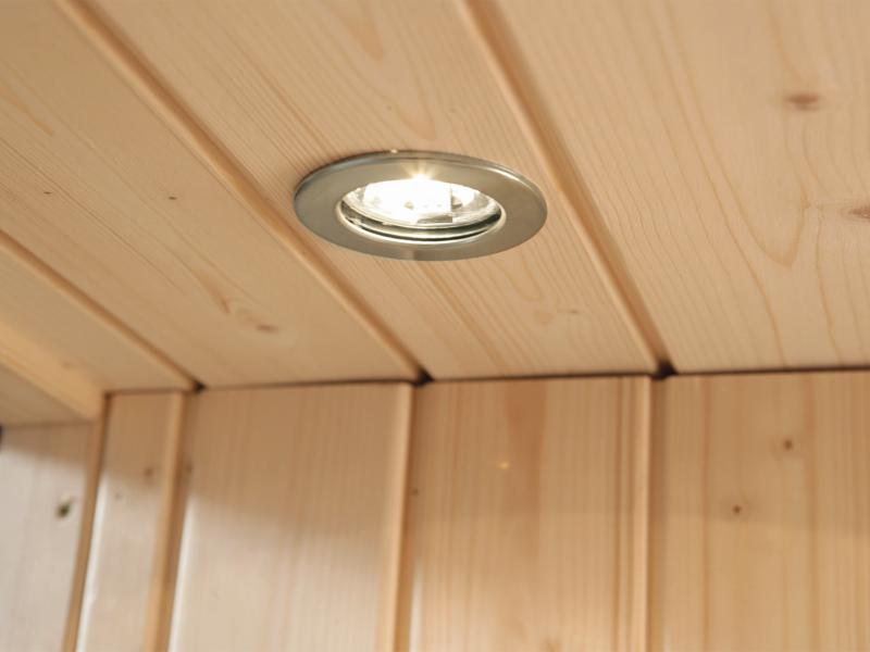 Weka Infrarotkabine Hamina 2 mit Glasfront