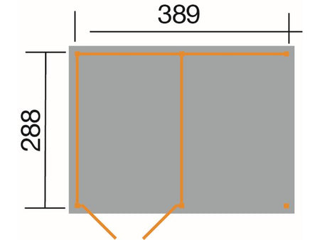 Weka Lagerhaus 607 Variante 1 20 mm kdi