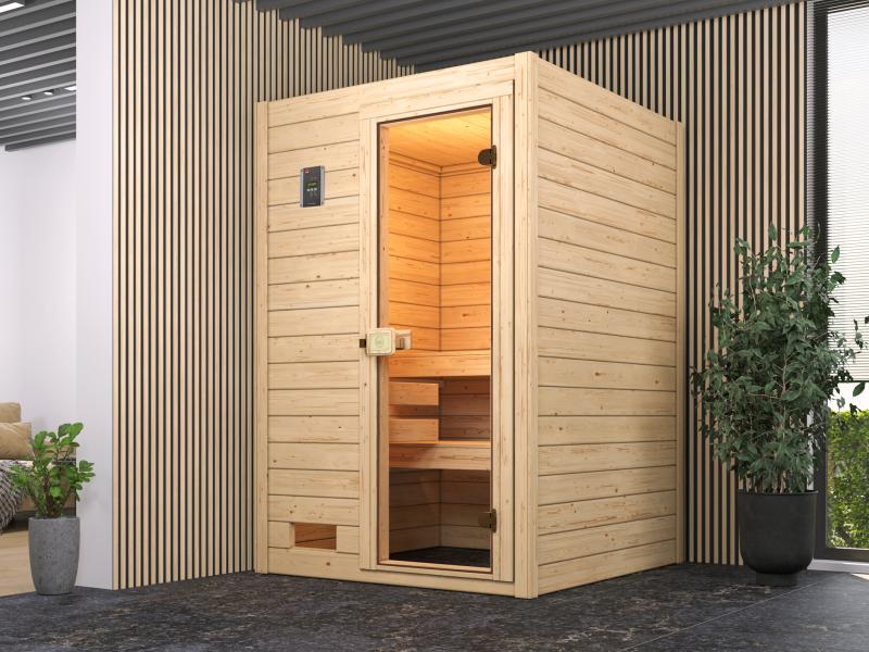Weka Massivholzsauna 38 mm Valida 1 GT