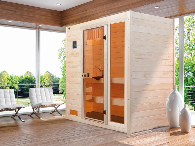 Weka Massivholzsauna 38 mm Valida 2 GTF