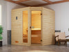 Weka Massivholzsauna 38 mm Valida Eck 1.8 GTF